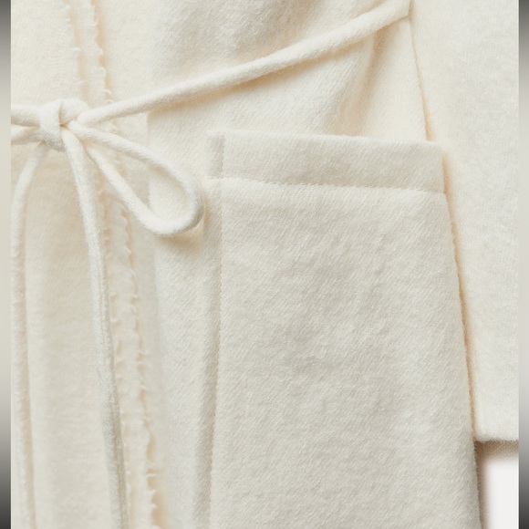 ZARA MANTECO 100% WOOL COAT - Picture 3 of 14